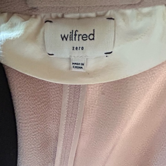 Aritzia Wilfred Elegant Women's Blush Jacket - Picture 6 of 9